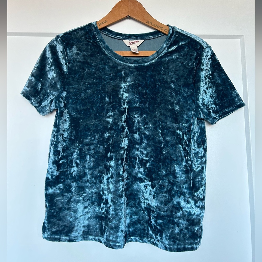 Vintage 90s crushed velvet tee